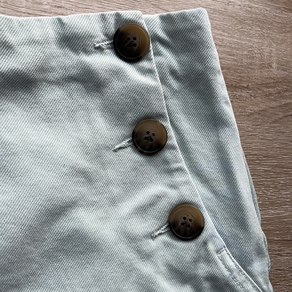 Zara High Waisted Sailor Shorts - Picture 2 of 3